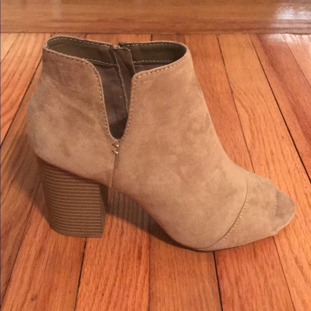 Tan Booties